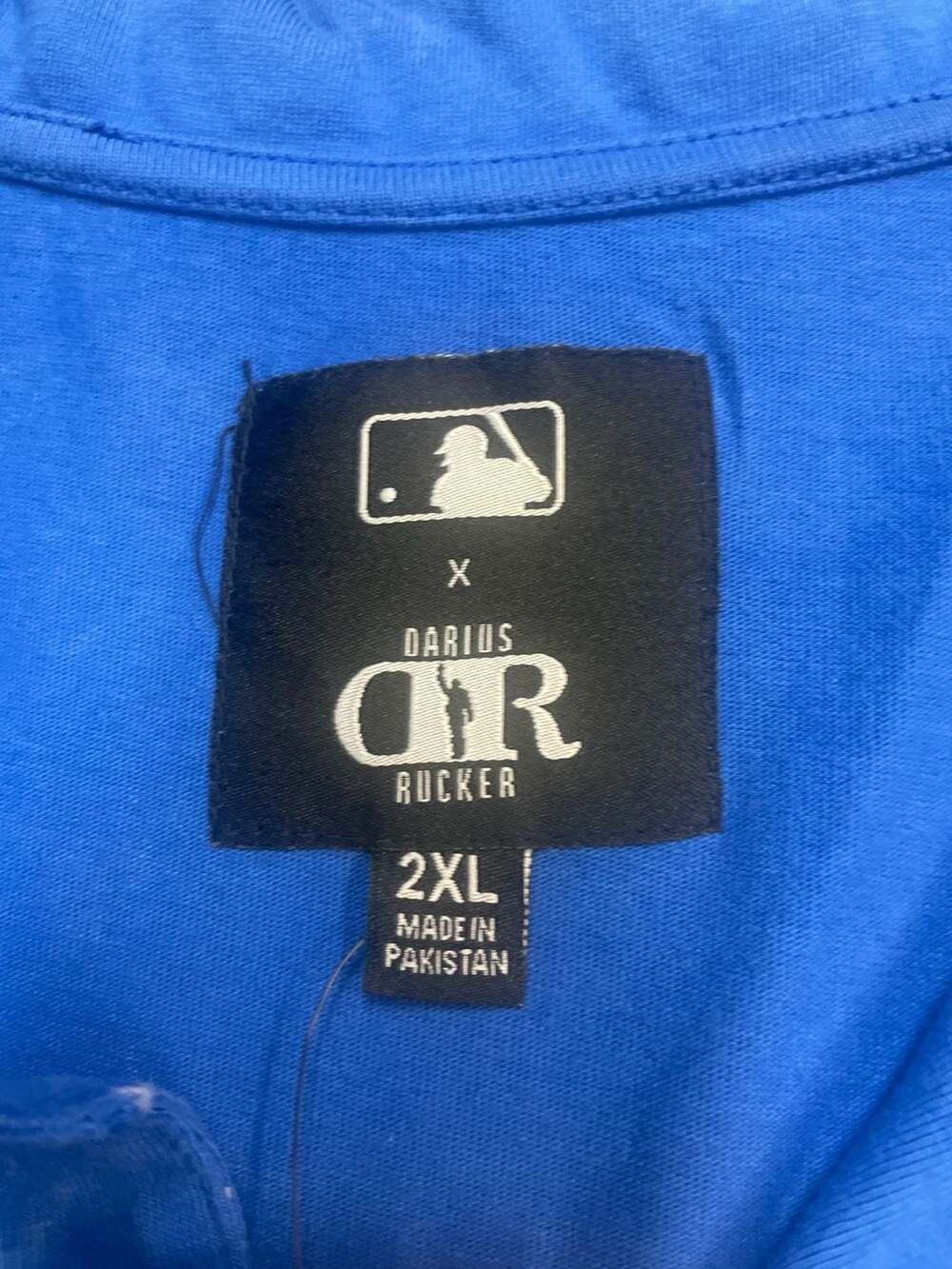 New York Mets Darius Rucker Collection by Fanatics Royal Blue Denim Button-Up Sh - Picture 5 of 13
